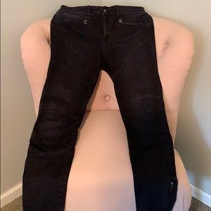Gap skinny moto jean